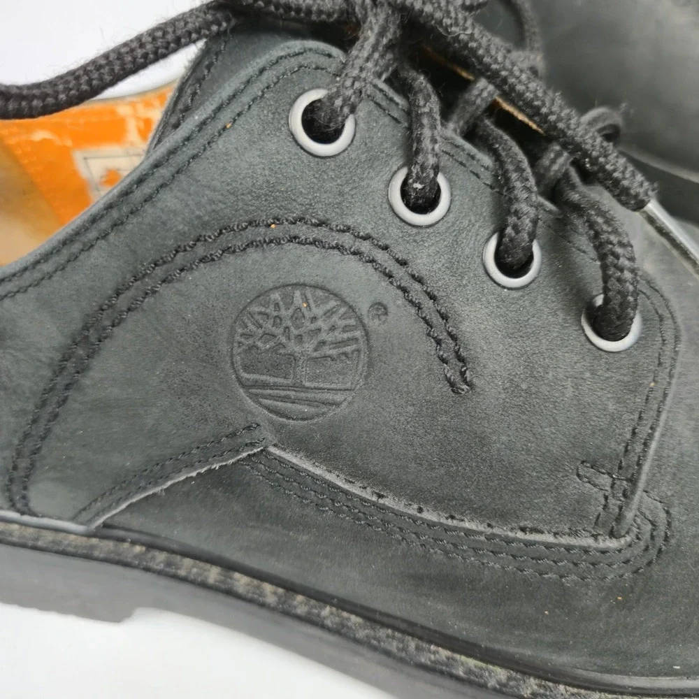 Timberland Shoes 95042 Black Nubuck‎ Waterproof Leather Oxford Men's 10.5 M READ